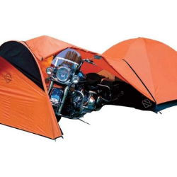 Harley-Davidson Dome Tent with Vestibule Motorcycle Storage